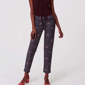 LOFT Marisa Fit Rivera Crop Pants